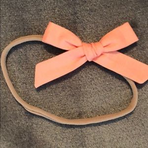 Wunderkin Petite Schoolgirl bow peachy-orange